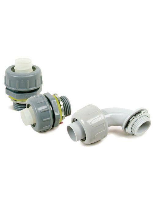 Product image for AFC 0906-02-00 NMLT 150 1-1/2" Non-Metallic Liquidtight Connector, Straight (2/carton)