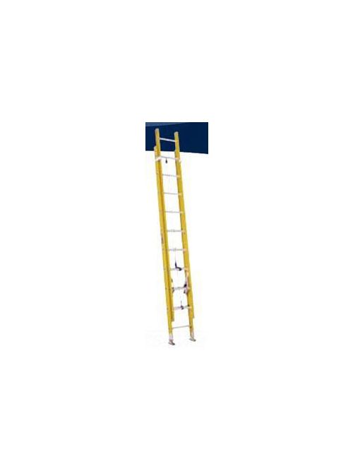 Product image for L-VIL FE1716 16FT FG EXTENSION LADDER TYPE I 250LB FIBERGLASS EXTENSION LADDER Type I 250lbs
