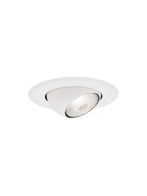Nora Lighting NS-18 White Eyeball Trim Nora Lighting NS-18 White Eyeball Trim