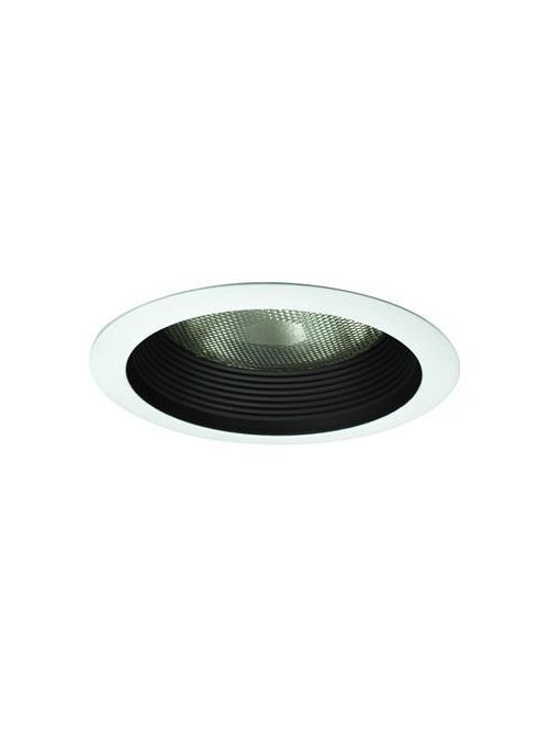 Product image for Nora NTM-713WAL 6" White Air-Tight Aluminum Baffle Cone with White Flange