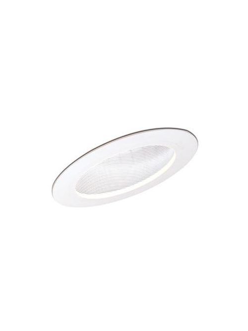 Product image for Nora Lighting NTP-614W White Phenolic Stepped Baffle