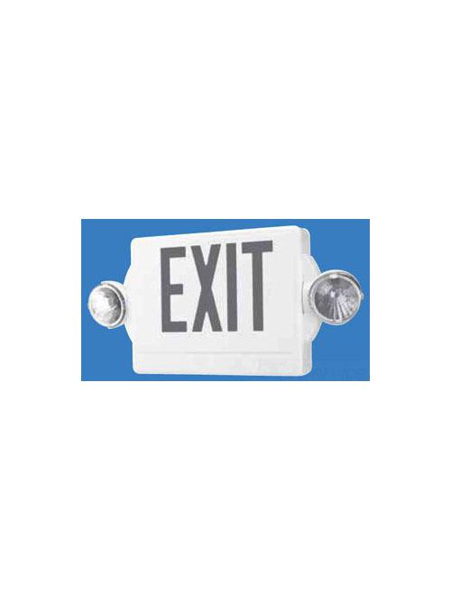 Product image for Lithonia Lighting LHQM-S-3-G Quantum Emergency General Purpose Emergency Light and Exit Sign