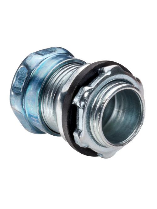 Topaz Corp 652SRT 3/4 Inch Steel Raintight Compression Type EMT Connector Topaz Corp 652SRT 3/4 Inch Steel Raintight Compression Type EMT Connector