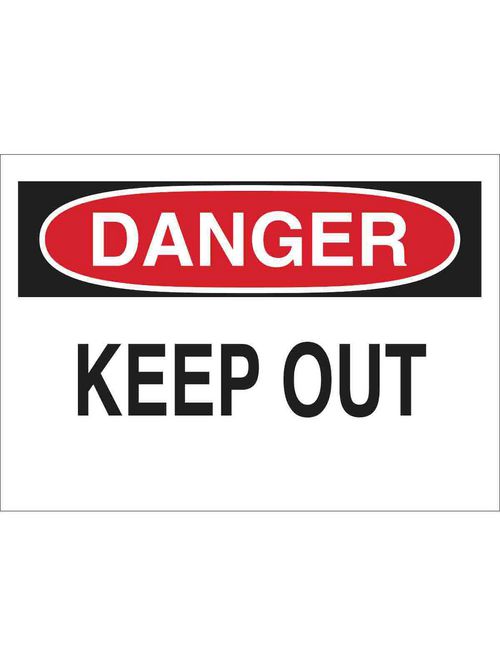 BRADY 84095 ELECTRICAL HAZARD SIGN BRADY 84095 ELECTRICAL HAZARD SIGN
