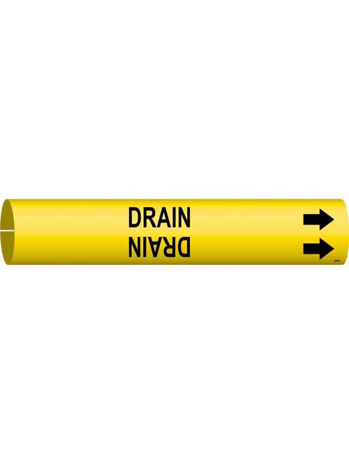 BRADY 4054-C Pipe Mkr,B915,S-C,Yw,D BRADY 4054-C Pipe Mkr,B915,S-C,Yw,D