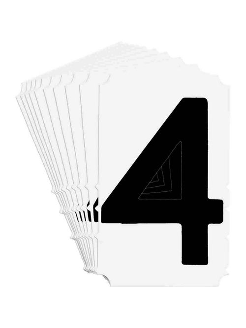 BRADY 5140-4 Label,Quik-Align Gothi BRADY 5140-4 Label,Quik-Align Gothi