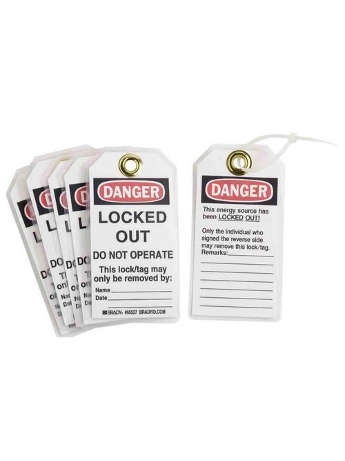 Brady 65535 Lockout Tags Brady 65535 Lockout Tags