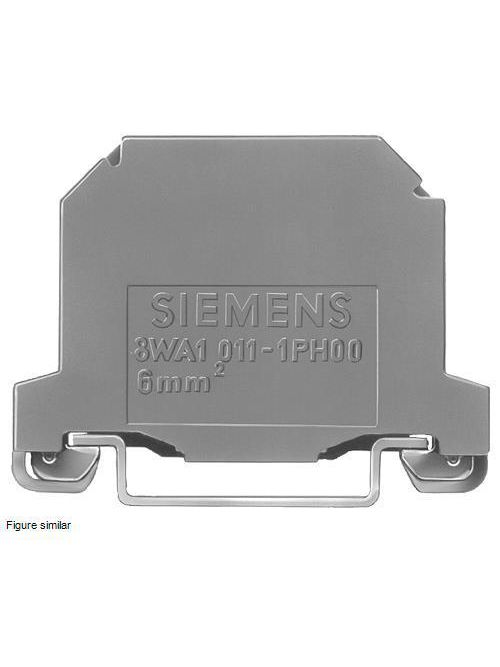 Siemens Industry 8WA1011-1PH00 6 mm 2-Terminal Green/Yellow Terminal Block Siemens Industry 8WA1011-1PH00 6 mm 2-Terminal Green/Yellow Terminal Block