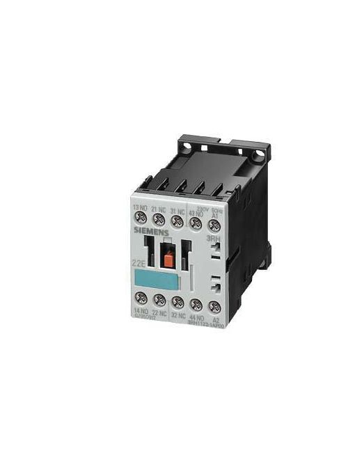 Product image for Siemens 3RH1131-1AK60 690 VAC/220 VDC 120 VAC 10 Amp 3NO 1NC 4-Pole AC Operated Contactor Relay