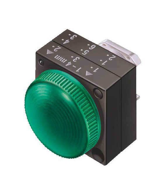 Product image for Siemens 3SB3001-6BA20 22 mm Red Plastic Round Indicator Light