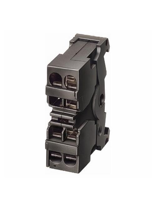 Product image for Siemens 3SB3403-0C 300/400 VAC 24 VDC 6 Amp 1NC Spring Loaded Terminal Front Mount Contact Block
