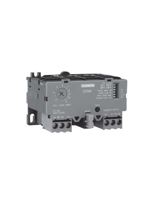 Product image for Siemens 48ATC3S00 3 to 12 Amp 1NO 1NC Solid State Overload Relay