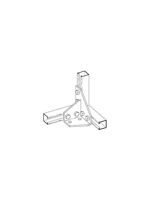 B-Line Series B346RGRN 8-Hole Right Hand Double Corner Gussetted Connection B-Line Series B346RGRN 8-Hole Right Hand Double Corner Gussetted Connection