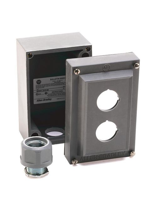 Allen-Bradley 800H-1HZ4R 30 mm Rosite Single Push Button Enclosure Allen-Bradley 800H-1HZ4R 30 mm Rosite Single Push Button Enclosure