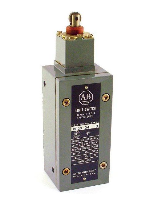 Allen-Bradley 802T-HU Standard Limit Switch Product image for Allen-Bradley 802T-HU Standard Limit Switch