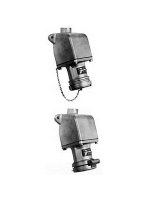 Product image for Appleton ADRE3044-75 30 Amp 4-Wire 4-Pole Receptacle and Mounting Box