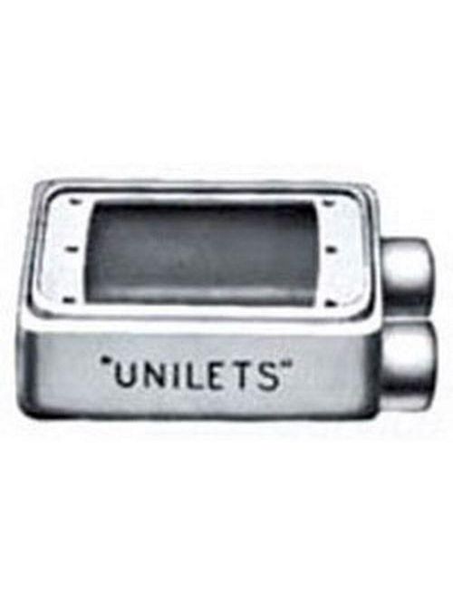 Product image for O-Z/Gedney FSS175 1-Gang 3/4 Inch Hub Cast Box