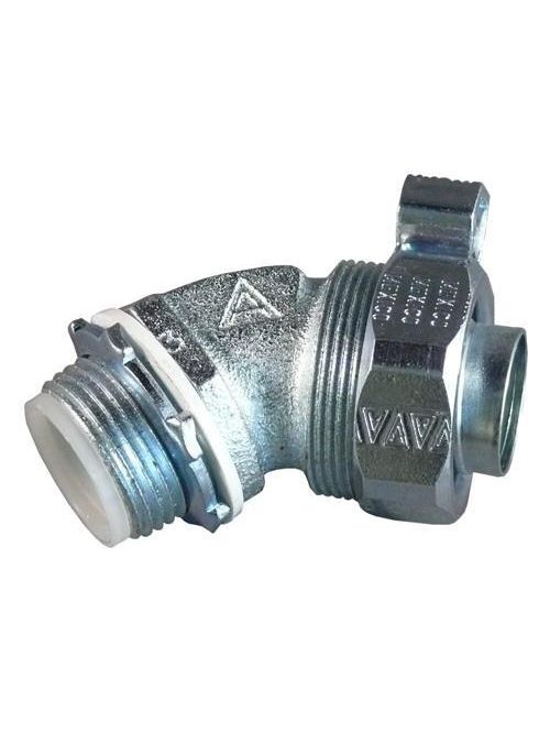 Product image for Appleton STB-4550L 1/2" 45 Degree Insulated Liquidtight Connector