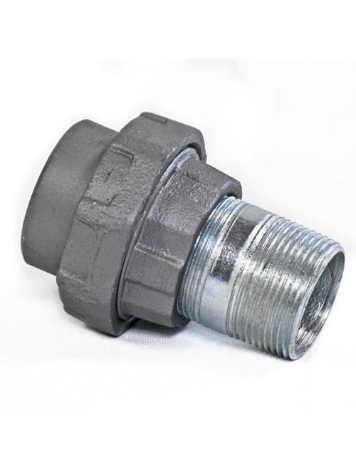 Product image for Appleton UNY200NR-A 2" UNY-Style Male/Female Union, Aluminum