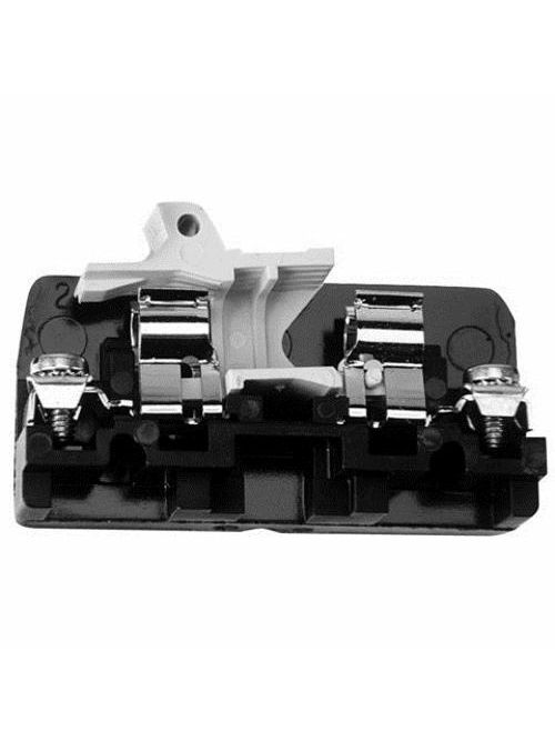 Product image for Ideal Industries 358 3-Pole 25 Amp 600 Volt Phenolic Fuse Block