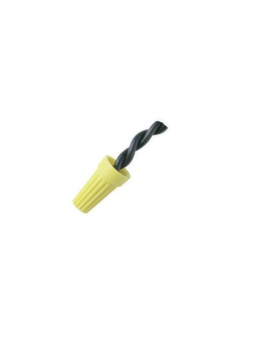 Ideal Industries WT4-1 22 to 10 AWG 600 Volt Yellow Wire Connector Ideal Industries WT4-1 22 to 10 AWG 600 Volt Yellow Wire Connector