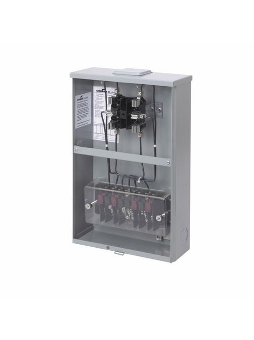 Product image for B-Line Series 12146 600 Volt 20 Amp 1-Phase 6-Jaw CT Rated Single Meter Socket