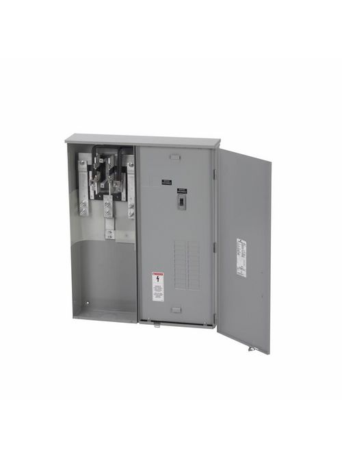 B-Line Series U404430MCC 34 x 6 x 47 Inch 120/240 Volt 400 Amp Gray Meter Main Load Center B-Line Series U404430MCC 34 x 6 x 47 Inch 120/240 Volt 400 Amp Gray Meter Main Load Center