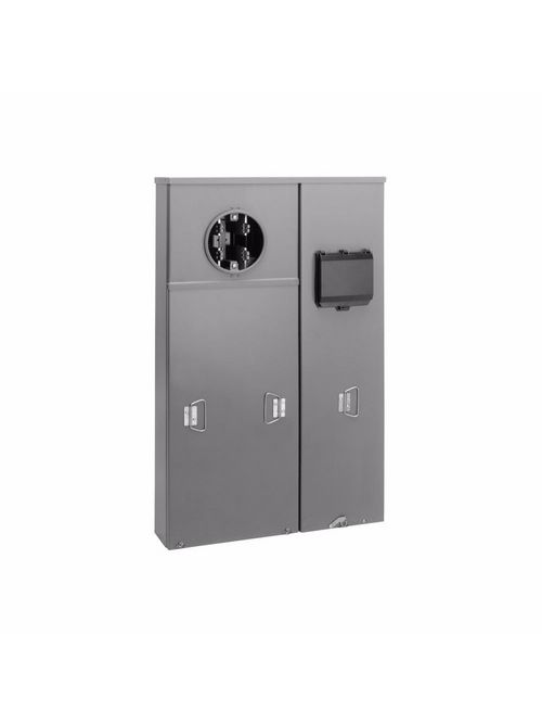 B-Line Series U404MCC 24 x 6 x 38 Inch 120/240 Volt 400 Amp Gray Color Meter Main with MCC Bypass B-Line Series U404MCC 24 x 6 x 38 Inch 120/240 Volt 400 Amp Gray Color Meter Main with MCC Bypass