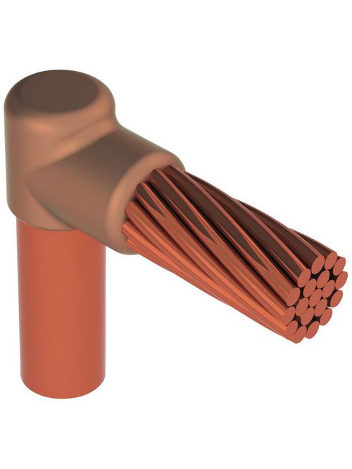 Erico GRC162Q 5/8 Inch Copper Clad Threaded Cable to Ground Rod Mold Erico GRC162Q 5/8 Inch Copper Clad Threaded Cable to Ground Rod Mold