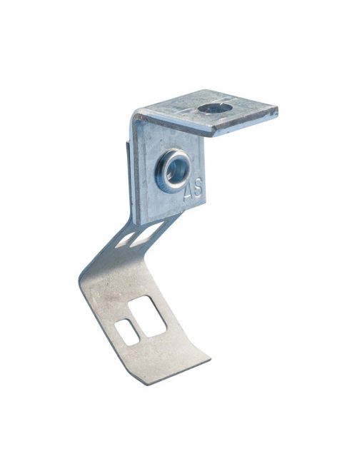 Product image for Caddy 708AB Push Install Rod/Wire Hanger with Angle Bracket, 1/4" Rod, #8 Wire