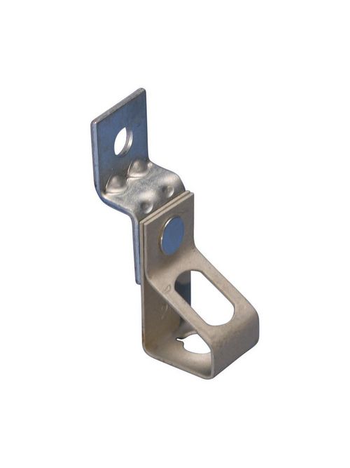 Caddy 4TIO 1/4 Inch Pre-Galvanized Steel Threaded Rod Hanger with Offset Bracket Caddy 4TIO 1/4 Inch Pre-Galvanized Steel Threaded Rod Hanger with Offset Bracket
