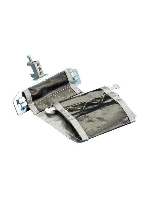 Product image for Caddy CAT425BC Adjustable Cable Support w/ BC Beam Clamp, 4", 6" dia, 1/2" Max Flange Thickness, 100lb Static Load