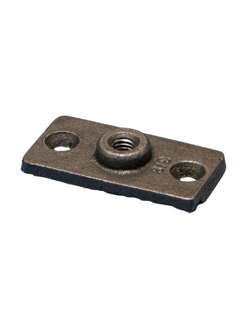 Product image for Caddy 365M0037PL 365M Malleable Iron Wall or Ceiling Plate, Plain, 3/8" Rod