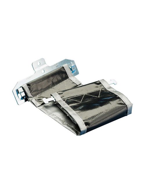 Product image for Caddy CAT425WM Wall Mount Adjustable Cable Support, 4", 6" dia, 1/4" Hole, 100lb Static Load