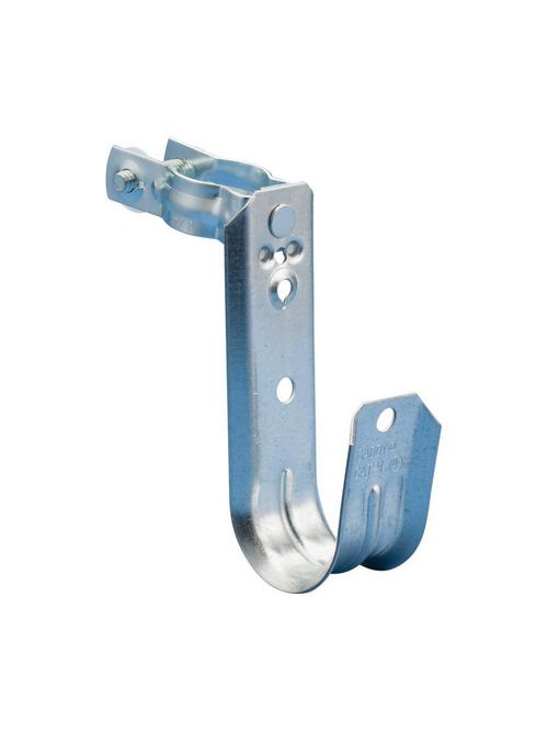 Product image for Erico CAT64CD1B Pedestal mount with attached CADDY Cablecat J-Hook. Supports low voltage cables.