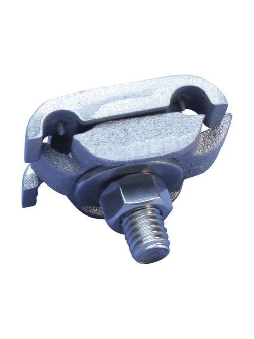 Product image for Erico LPA516 516 Parallel Cable Connector, Aluminum, Bare, Class 1 - Class 2 (4/0 Max)