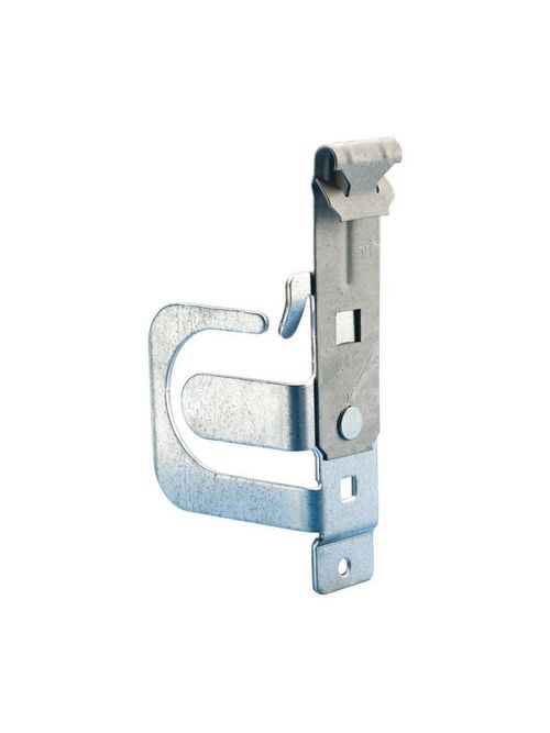 Product image for Caddy MCS101VF14 MC/AC Cable Support Bracket with C Purlin Clip, 10-3 to 8-3 MC/AC, 7 Cable, 1/16"-1/4" Flange