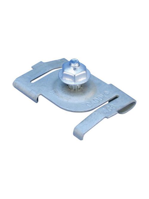 Product image for Caddy 4G8 4G8 Twist Clip for Track Lighting, CADDY ARMOUR, 15/16" T-Grid, #8 Screw, 5/8" Screw, Pal Nut