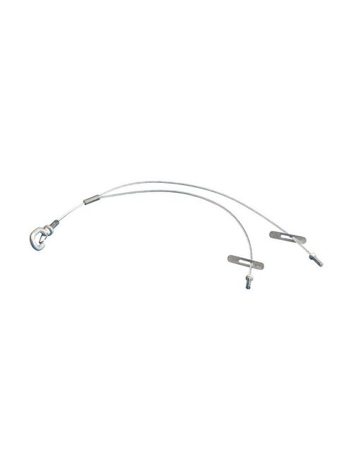 Product image for Caddy SLD2Y300L050H Caddy Speed Link Y-Toggle with Hook Extension, 2mm Wire, 2" Length, 11.8" Y-Length