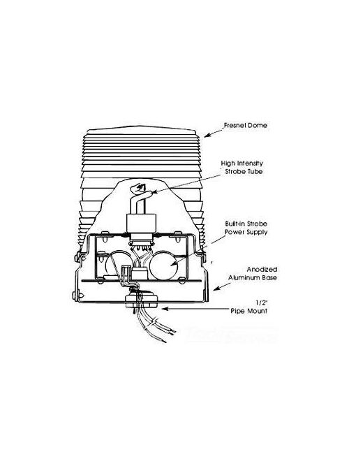 Product image for FED-SIG K8422B428A-04 Dome With Gas