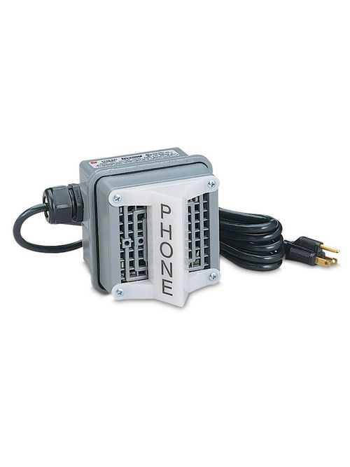 Federal Signal TELC-120 100 dB 120 VAC 0.24 Amp Die-Cast Zinc Housing Telephone Extension Ringer Device Federal Signal TELC-120 100 dB 120 VAC 0.24 Amp Die-Cast Zinc Housing Telephone Extension Ringer Device