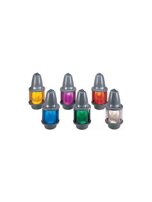 Product image for Federal Signal 27S-120RSB 120 VAC Red Rotating Beacon Light