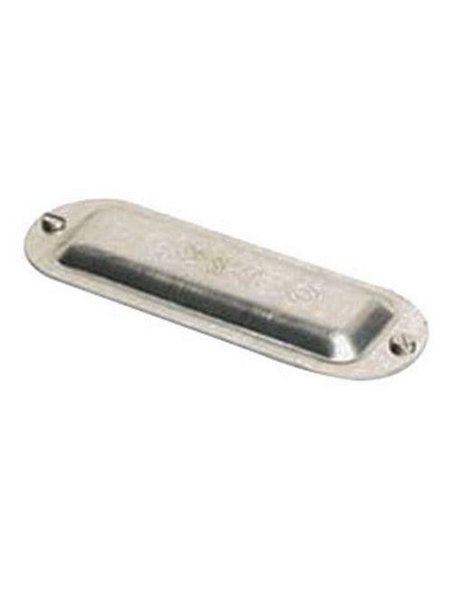 Product image for O-Z/Gedney BS50A 1/2 Inch Aluminum Conduit Body Cover