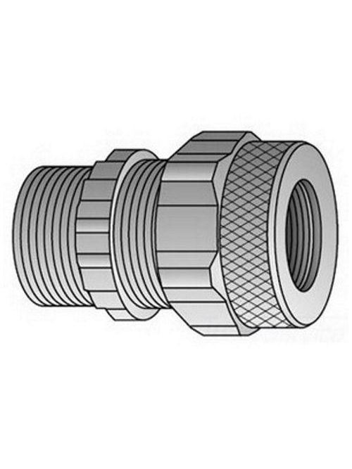 Product image for O-Z/Gedney CGA-75-625 3/4 Inch Straight Aluminum Cord Grip Connector