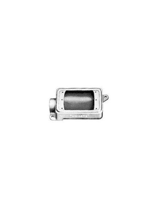 Product image for O-Z/Gedney FDCC-1-50 1-Gang Malleable Iron Box