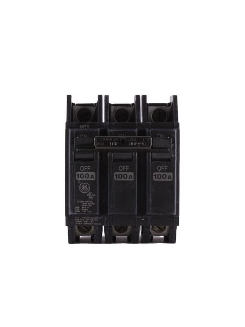 GE Industrial Solutions THQC32100WL 240 Volt 100 Amp 10 kaic 3-Pole Circuit Breaker with Lugs GE Industrial Solutions THQC32100WL 240 Volt 100 Amp 10 kaic 3-Pole Circuit Breaker with Lugs