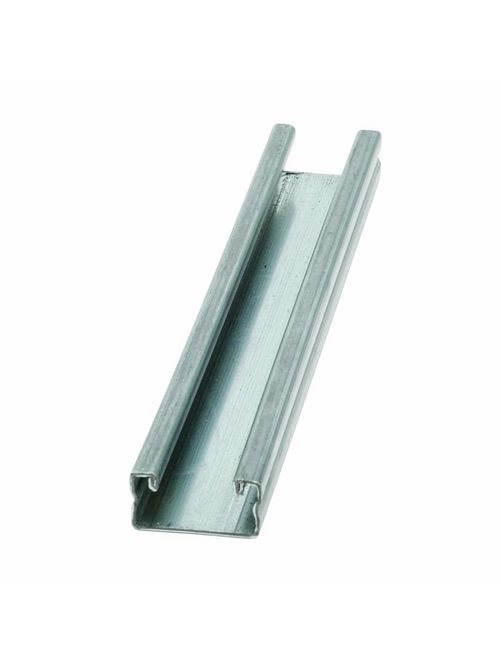 Product image for B-Line Series B56-120GLV 13/16 Inch x 1-5/8 Inch 16 Gauge 10 Foot Galvanized Channel
