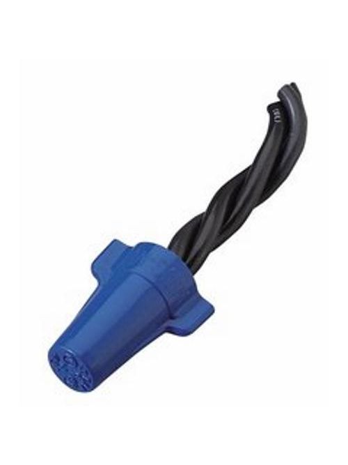 Ideal Industries 30-554 14 to 6 AWG 600 Volt Blue Twist-On Wire Connector Ideal Industries 30-554 14 to 6 AWG 600 Volt Blue Twist-On Wire Connector