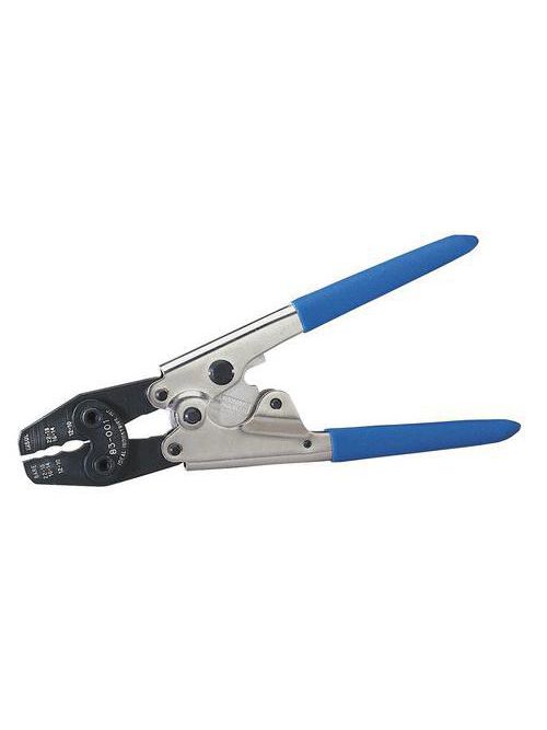 Ideal Industries 83-001 22 to 10 AWG Vinyl Coated Handle Ratchet Crimping Tool Ideal Industries 83-001 22 to 10 AWG Vinyl Coated Handle Ratchet Crimping Tool