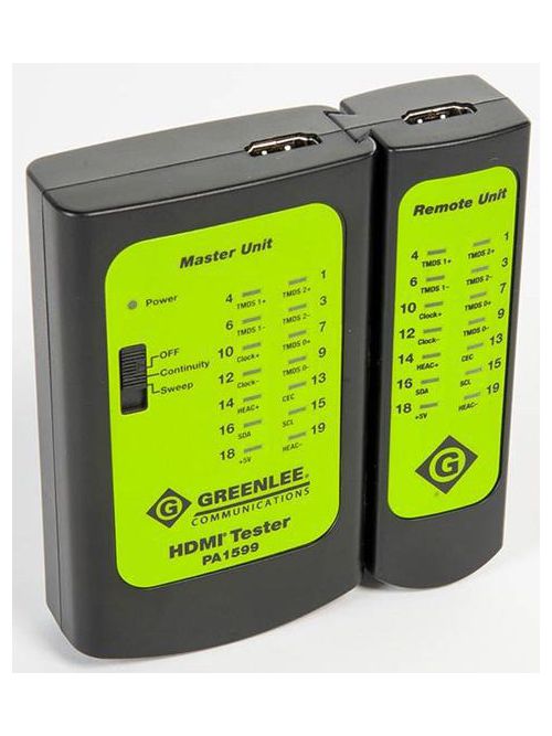 Product image for GREENLEE PA1599 TESTER HDMI HDFT PRO(POP)